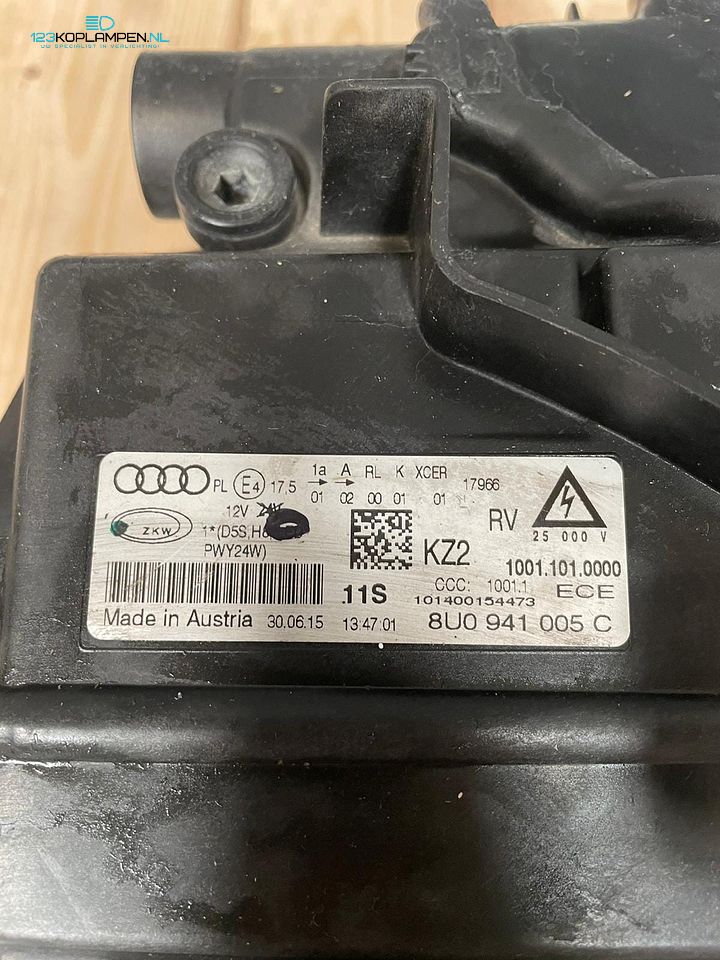 Audi Q3 8U facelift Bi Xenon Koplamp links  – Foto 5