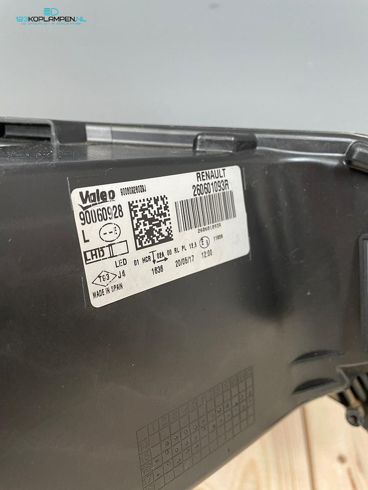 Renault Megane 4 IV Full LED Pure Vision koplamp links – Foto 7