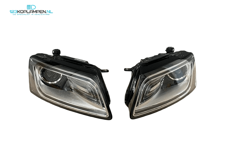 Audi Q5 8R facelift Xenon koplamp koplampen links rechts 