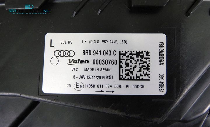 Audi Q5 8R facelift Xenon koplamp links  – Foto 7