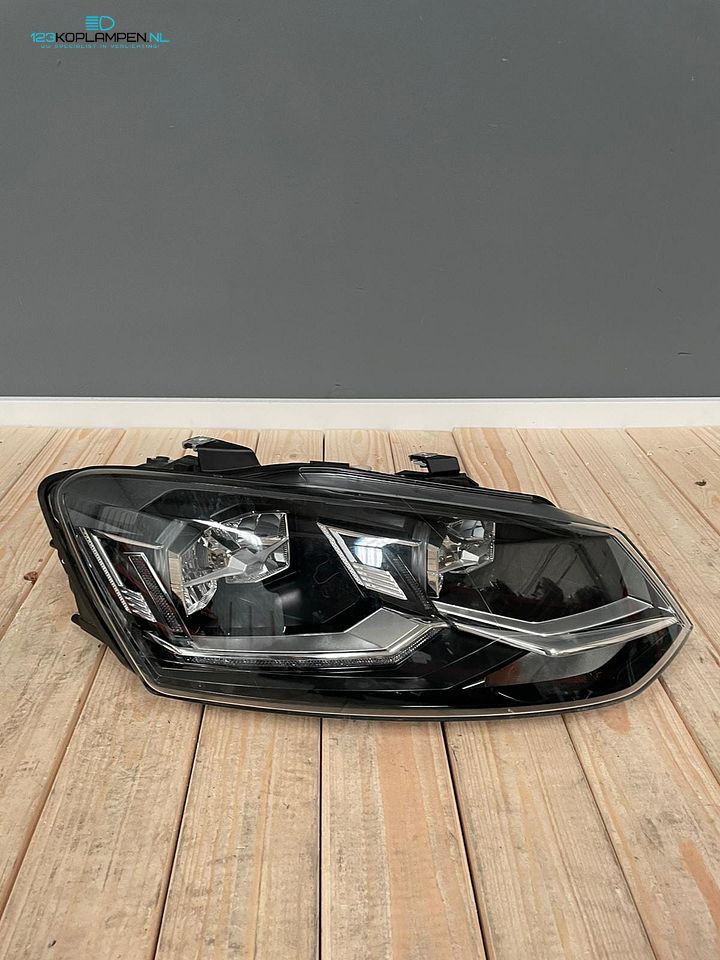 Volkswagen Polo 6C facelift Full LED koplamp koplampen links rechts  – Foto 3