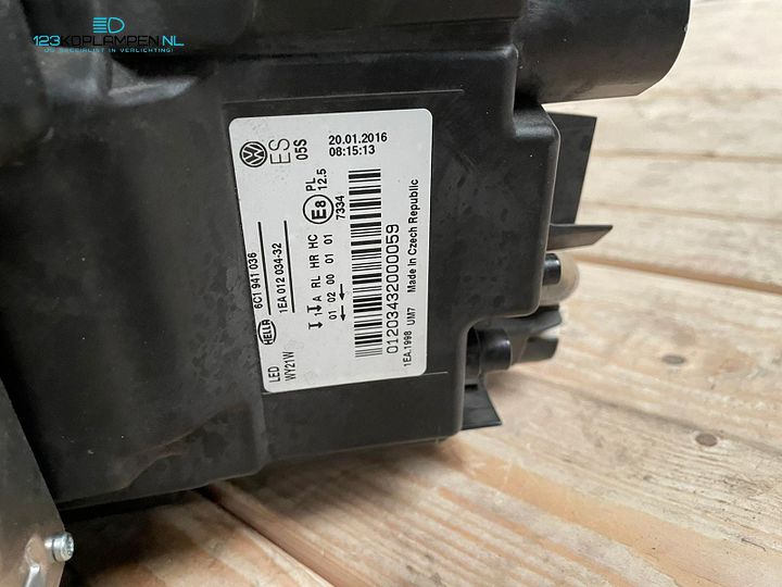 Volkswagen Polo 6C facelift Full LED koplamp koplampen links rechts  – Foto 7