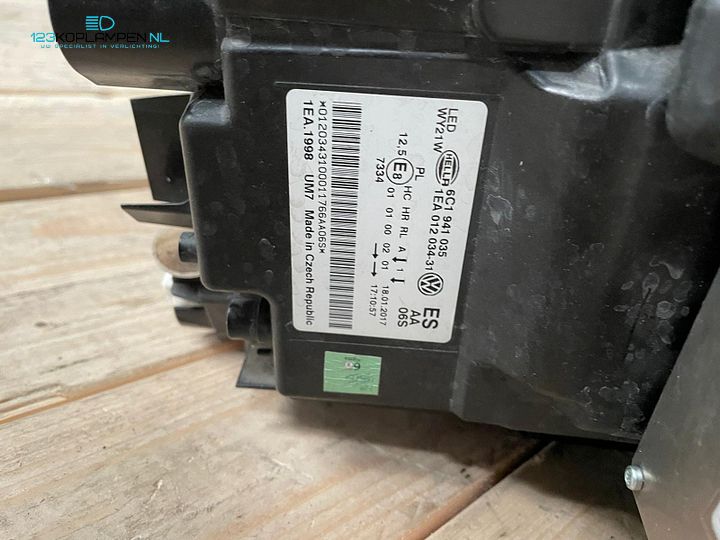 Volkswagen Polo 6C facelift Full LED koplamp links  – Foto 5