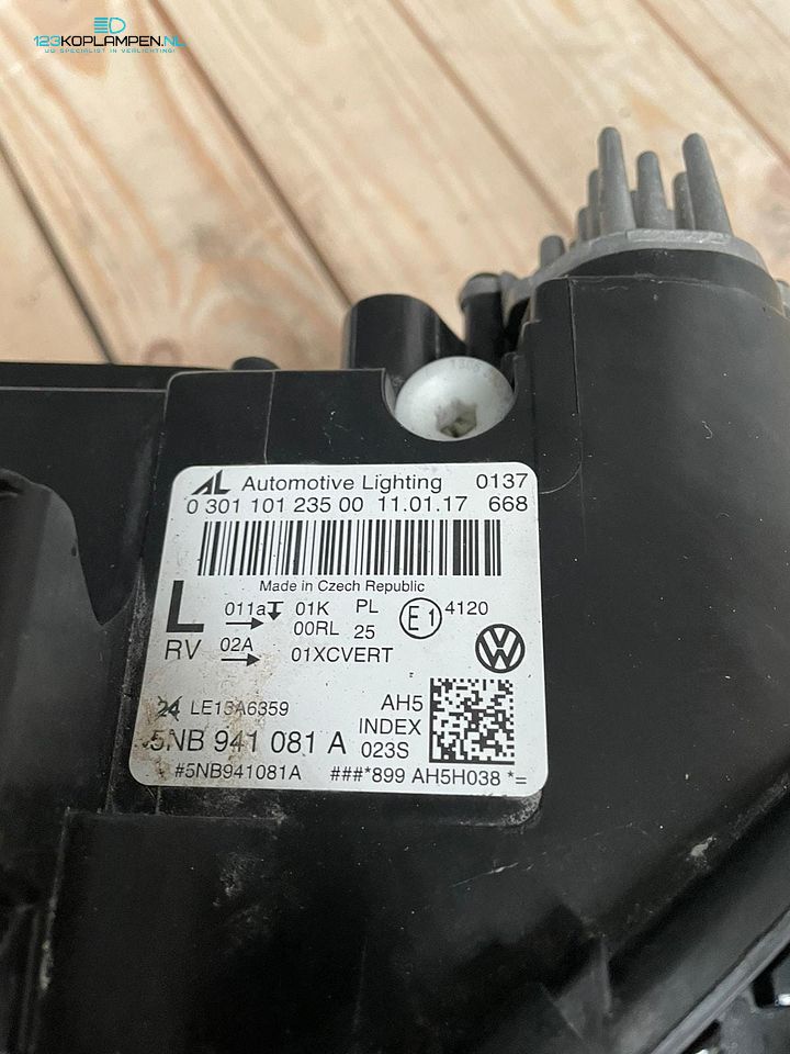 VW Volkswagen Tiguan 5NB Full LED koplamp links  – Foto 6