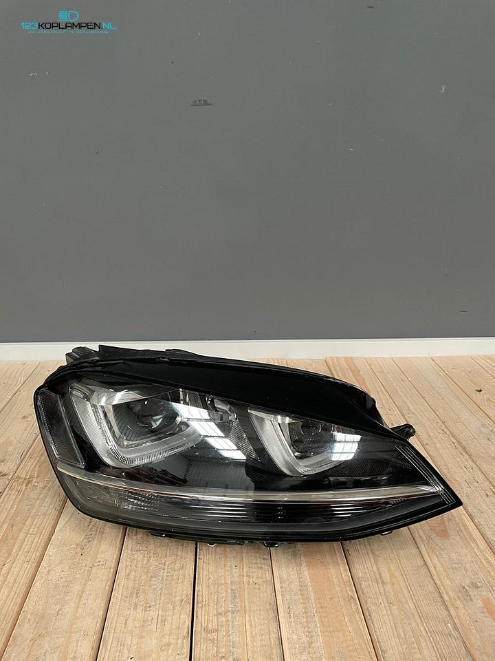 VW Volkswagen Golf 7 Xenon LED koplamp koplampen links rechts compleet – Foto 3