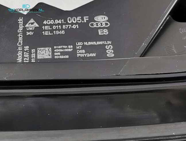 Audi A6 C7 facelift Xenon koplamp koplampen links rechts  – Foto 6