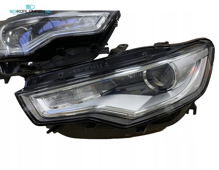 Audi A6 C7 4G Bi Xenon koplamp koplampen links rechts  – Foto 2