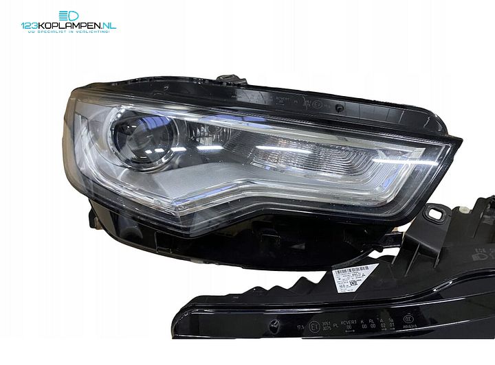 Audi A6 C7 4G Bi Xenon koplamp koplampen links rechts  – Foto 3