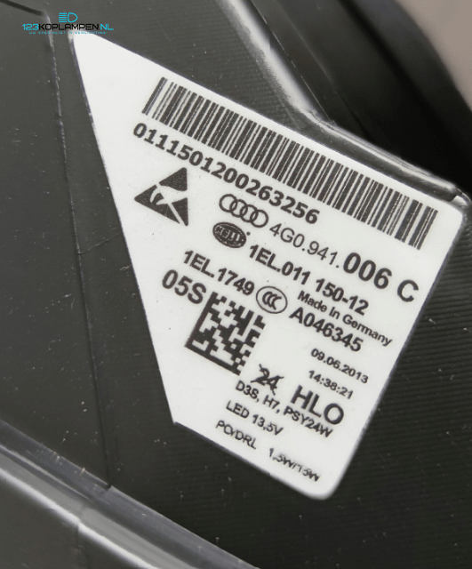 Audi A6 C7 4G Bi Xenon koplamp koplampen links rechts  – Foto 6