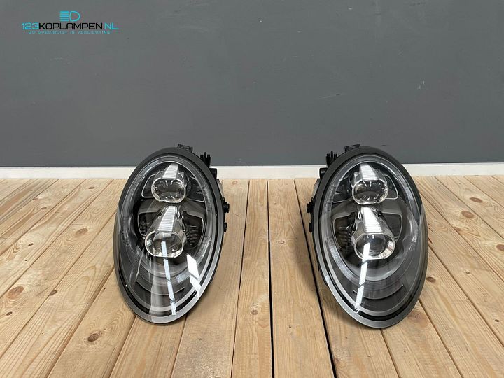 Porsche 911 991 facelift Full LED koplamp koplampen links rechts  – Foto 2