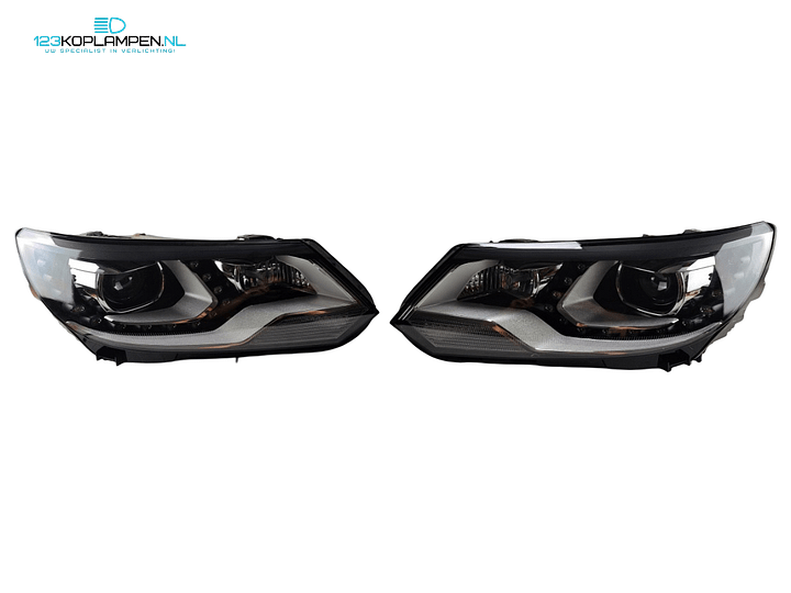 Tiguan 5N facelift Xenon LED koplamp koplampen links rechts 