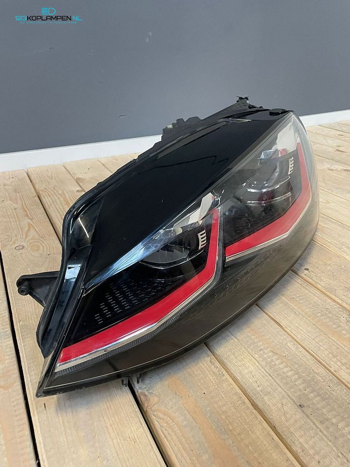 VW Volkswagen Golf 7.5 GTI facelift Full LED koplamp koplampen links rechts  – Foto 11