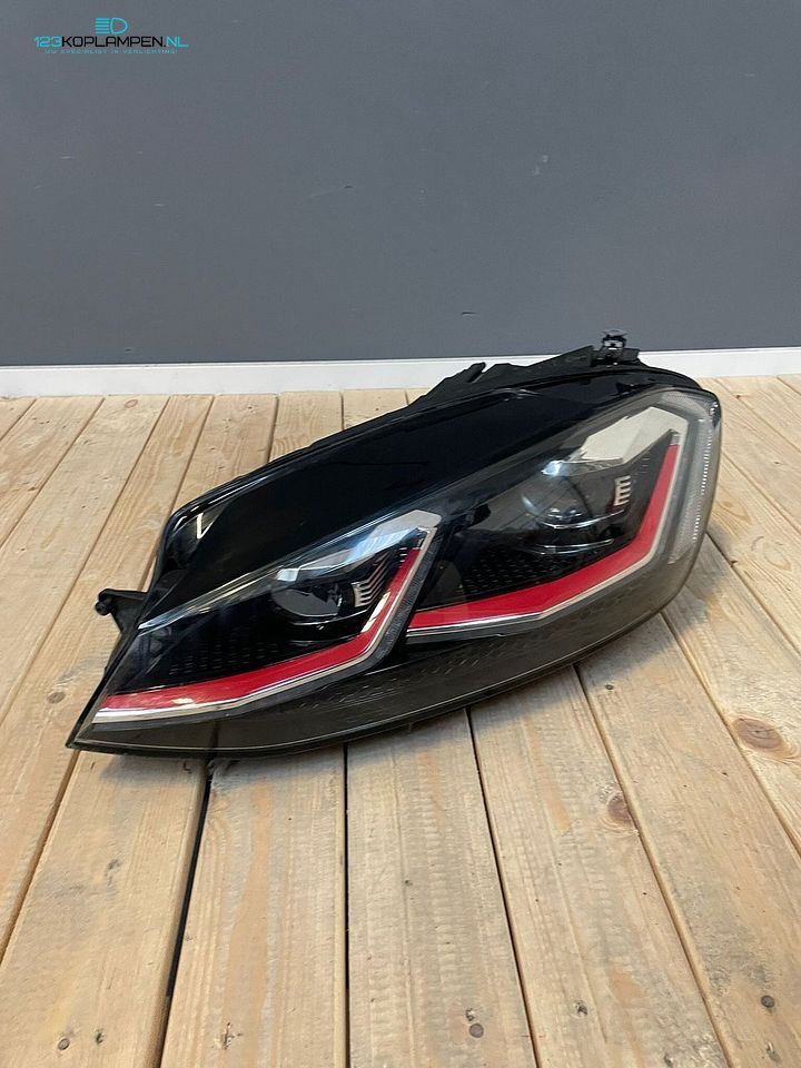 VW Volkswagen Golf 7.5 GTI facelift Full LED koplamp koplampen links rechts  – Foto 9