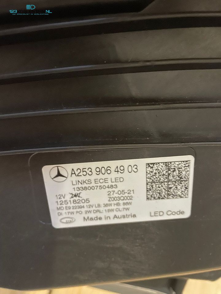 Mercedes GLC W253 facelift Multibeam LED koplamp links  – Foto 8
