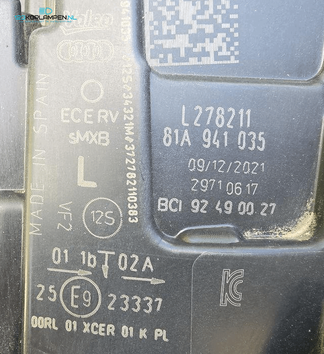 Audi Q2 81A facelift Matrix LED Koplamp links  – Foto 8