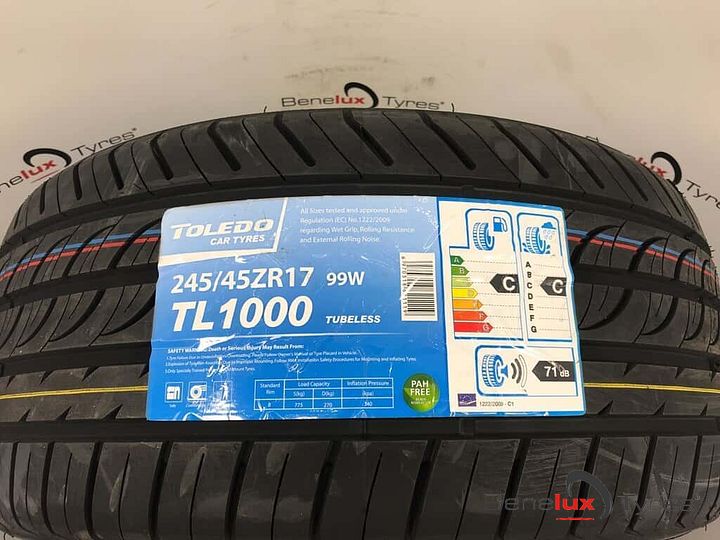 NIEUW 245/45R17 245/45 R17 ZR17 245/45/17 2454517 – Foto 3