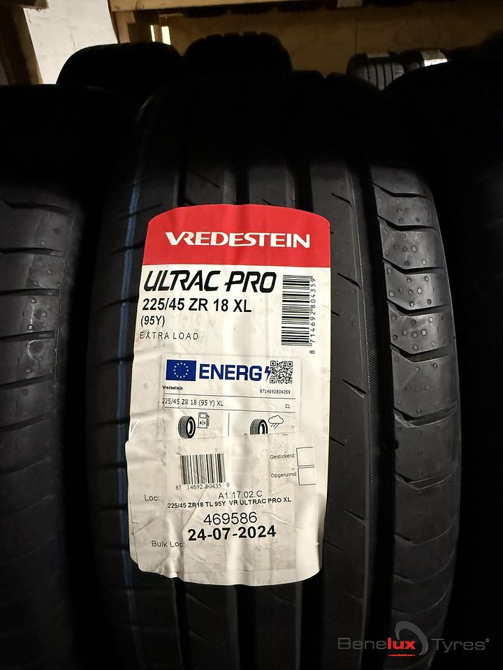 NIEUW 225/45R18 95Y Vredestein 225/45 R18 225/45/18 2254518 – Foto 2