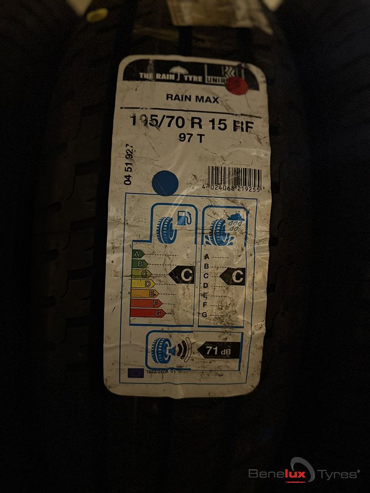 nieuw 195/70R15 97T Uniroyal 195/70 R15 195/70/15 1957015 – Foto 2