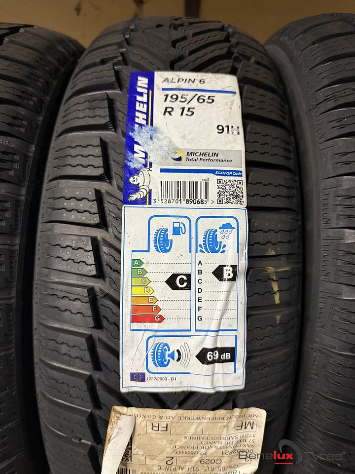 snow new 195/65R15 91H Michelin 195/65 R15 195/65/15 1956515 – Foto 2