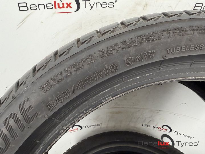 demo 245/40R19 94W Bridgestone 245/40 R19 245/40/19 2454019 – Foto 7