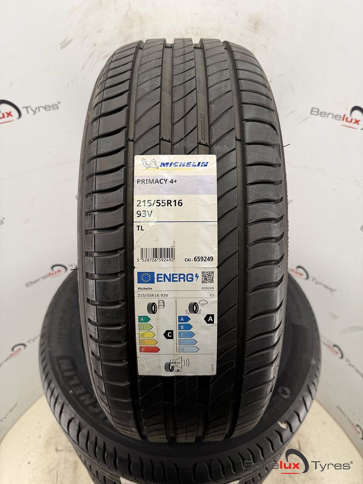 nieuw 215/55R16 93V Michelin 4+ 215/55 R16 215/55/16 2155516 – Foto 2