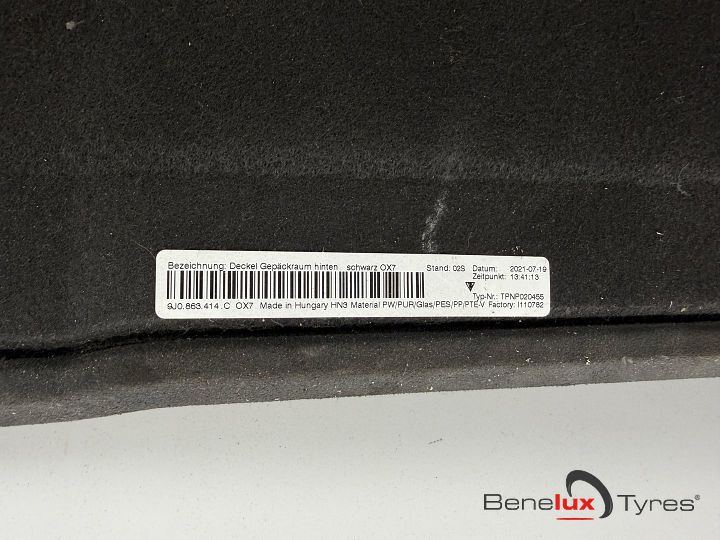 hoedenplank Porsche Taycan hoeden plank 9J0863413C 9J0863414C Cross Turismo – Foto 6