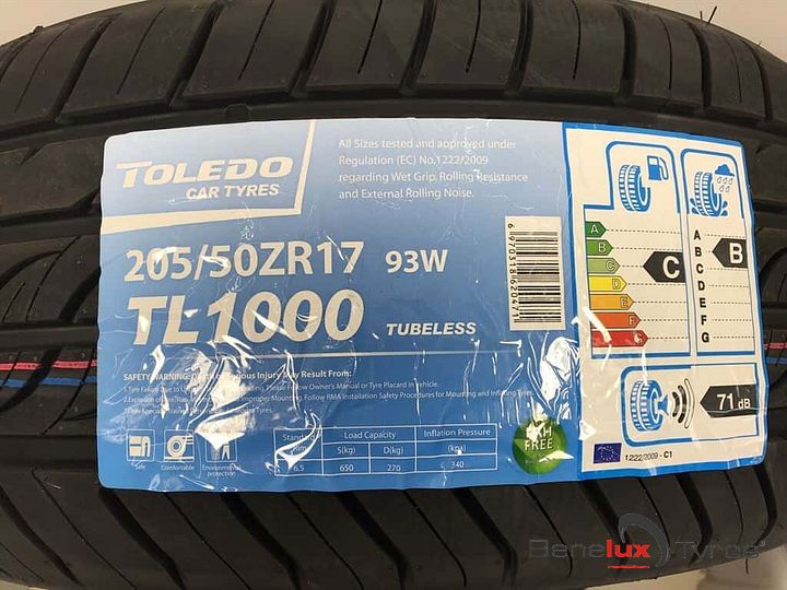 2of4 NEW 205/50ZR17 Tole 205/50R17 205/50 ZR17 R17 205/50/17 – Foto 3